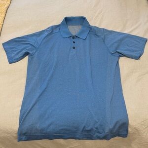 Men's Lululemon Blue Polo Shirt
